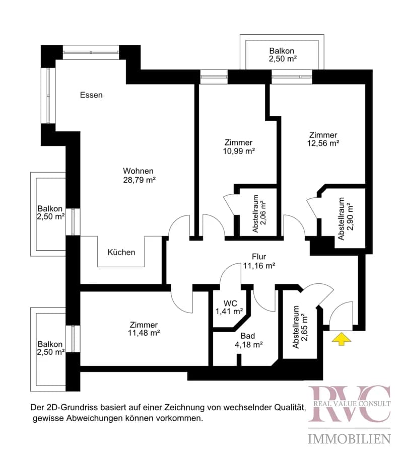 4-Zimmer-Wohnung kaufen in Kitzbühel – 88,18 m², € 320.000 – Bild 4 von 21