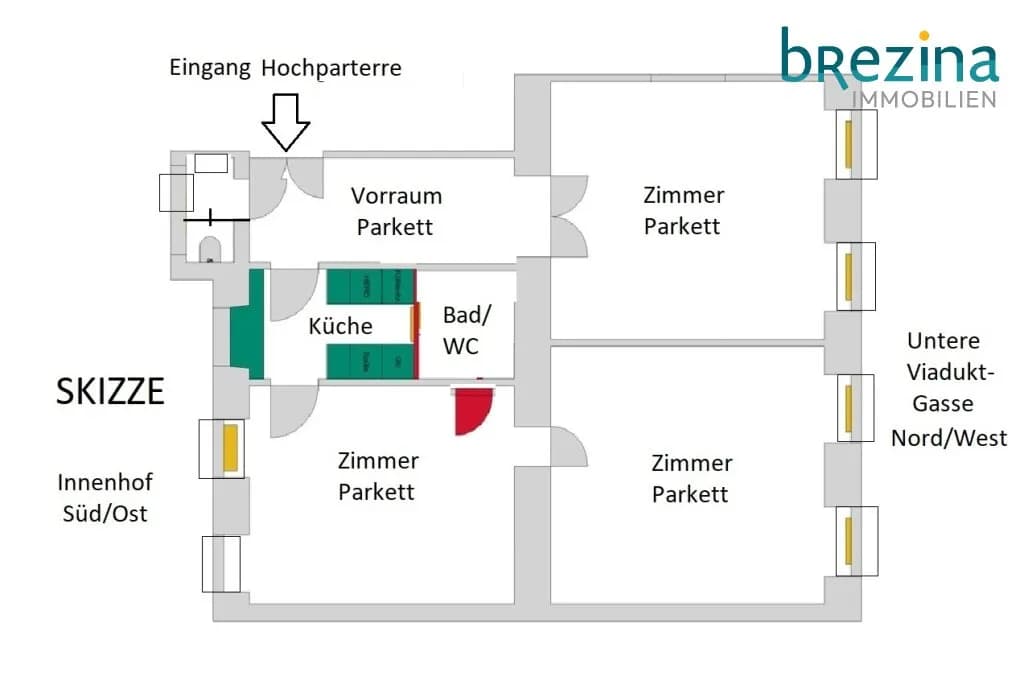 3-Zimmer-Wohnung mieten in Wien – 87,14 m², € 1.350 – Bild 22 von 22