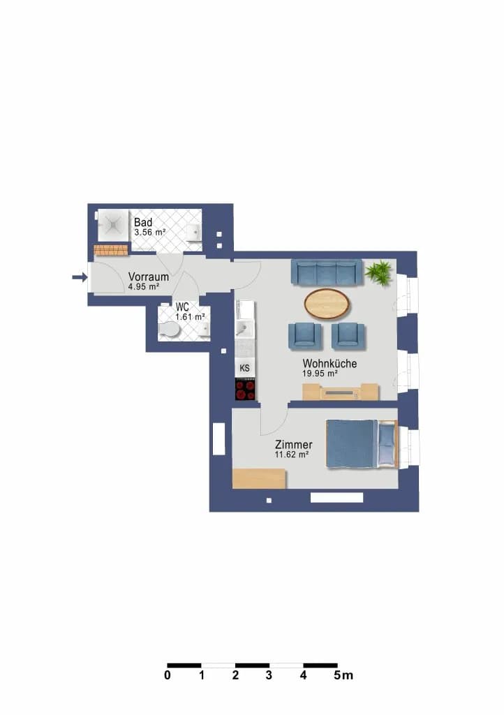 2-Zimmer-Wohnung kaufen in Wien – 41,69 m², € 199.900 – Bild 16 von 16