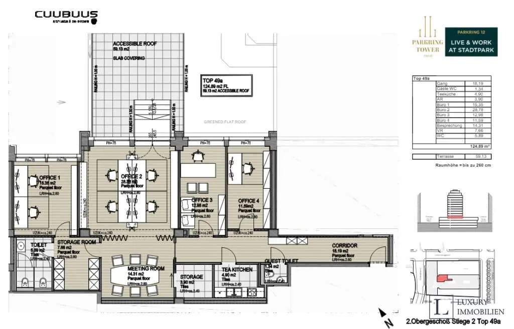 4-Zimmer-Gewerbeimmobilie kaufen in Wien – 125 m², € 2.639.950 – Bild 9 von 9