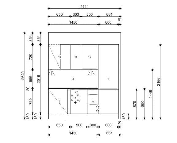 2-Zimmer-Wohnung mieten in Graz – 46,79 m², € 683 – Bild 6 von 22
