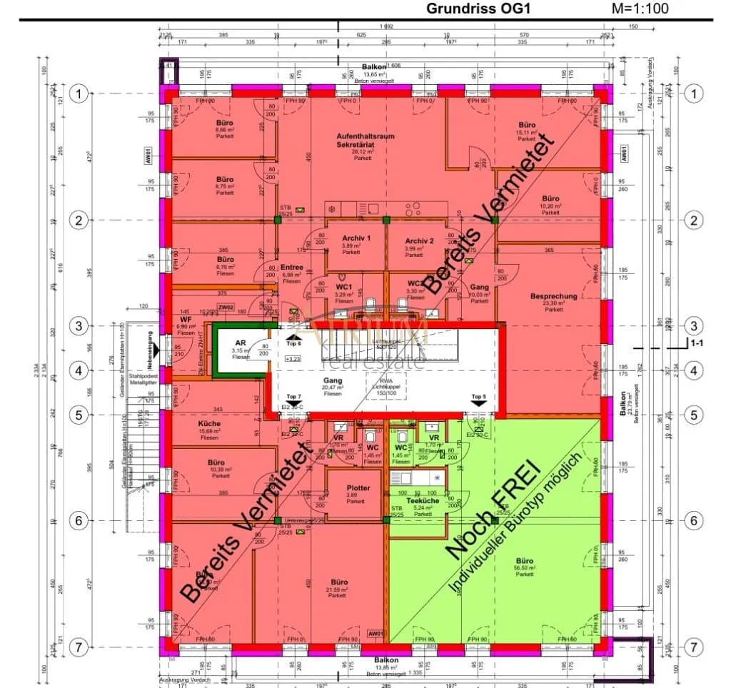 Gewerbeimmobilie mieten in Baden – 69 m², € 984 – Bild 19 von 21