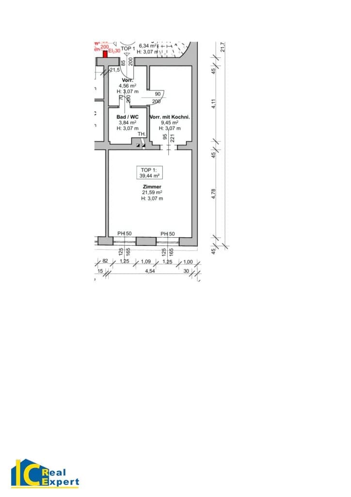 1-Zimmer-Wohnung kaufen in Wien – 39,44 m², € 219.000 – Bild 18 von 18