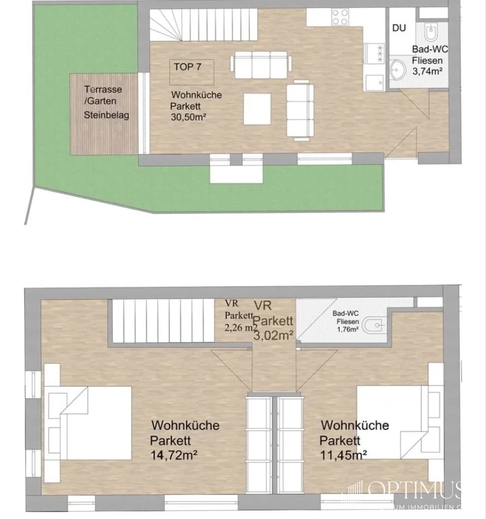 Haus kaufen in Wien – 66,32 m², € 611.260 – Bild 16 von 23