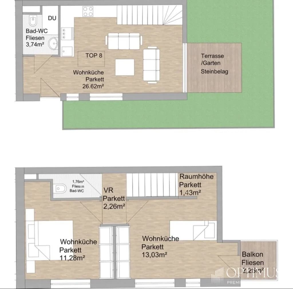Haus kaufen in Wien – 66,32 m², € 611.260 – Bild 17 von 23
