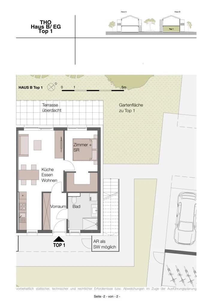 2-Zimmer-Wohnung kaufen in Südoststeiermark – 48,43 m², € 274.000 – Bild 5 von 5
