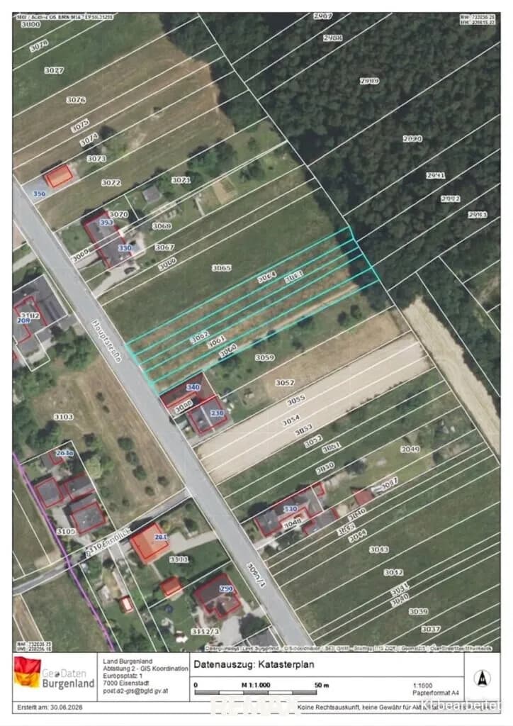 Grundstück kaufen in Güssing – 2 500 m², € 60.000 – Bild 7 von 7