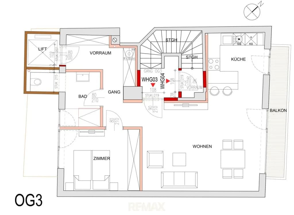 2-Zimmer-Wohnung kaufen in Gmunden – 62,85 m², € 550.000 – Bild 10 von 11