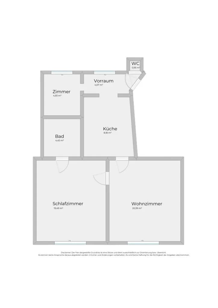 Wohnung kaufen in Wien – 62,46 m², € 149.000 – Bild 5 von 5