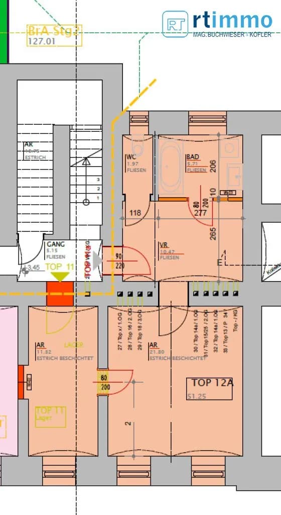 2-Zimmer-Wohnung kaufen in Wien – 51,25 m², € 175.000 – Bild 12 von 12