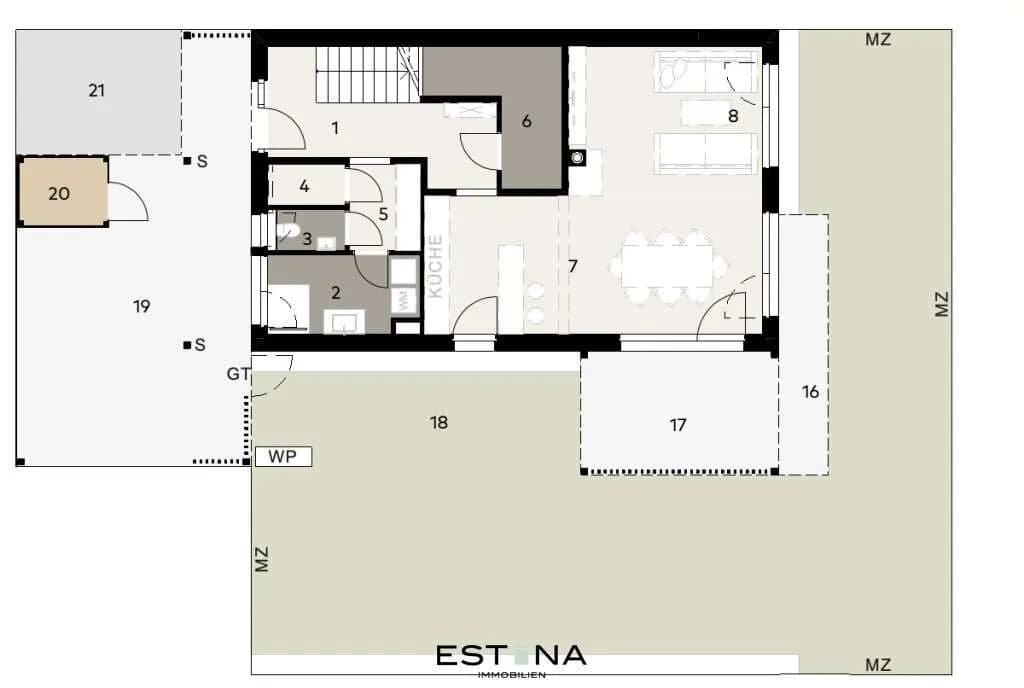 5-Zimmer-Haus kaufen in Neusiedl am See – 162,06 m², € 979.000 – Bild 12 von 13