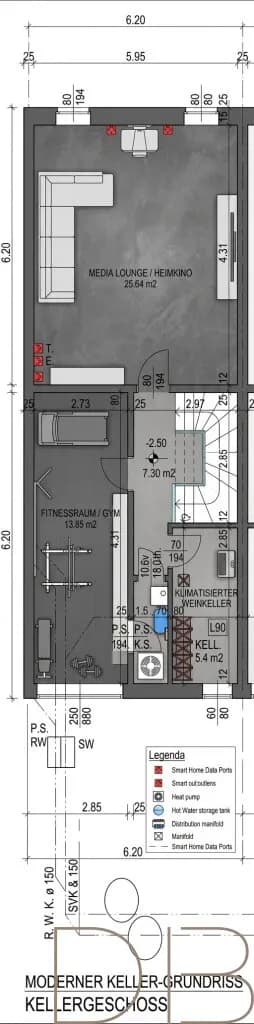 5-Zimmer-Haus kaufen in Mödling – 105 m², € 480.000 – Bild 34 von 34