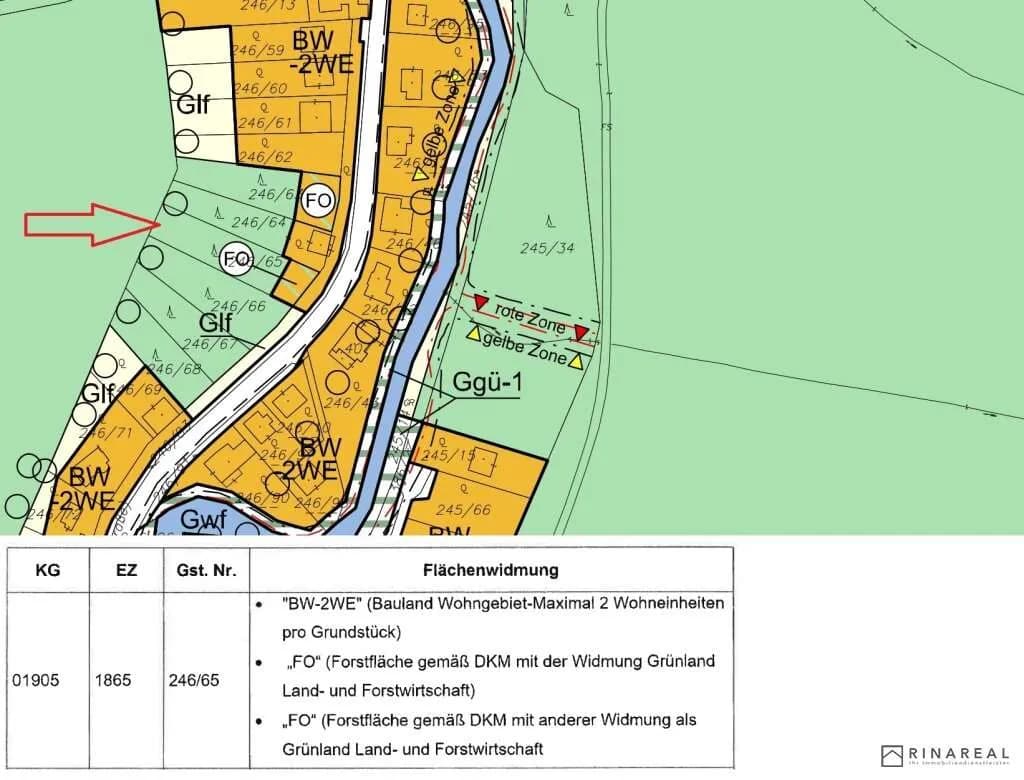 Grundstück kaufen in Sankt Pölten Land – 210 m², € 168.000 – Bild 3 von 3