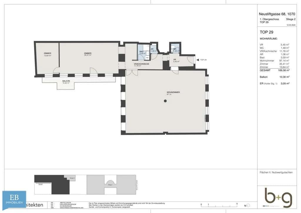 3-Zimmer-Immobilie kaufen in Wien – 169,58 m², € 1.050.000 – Bild 11 von 11