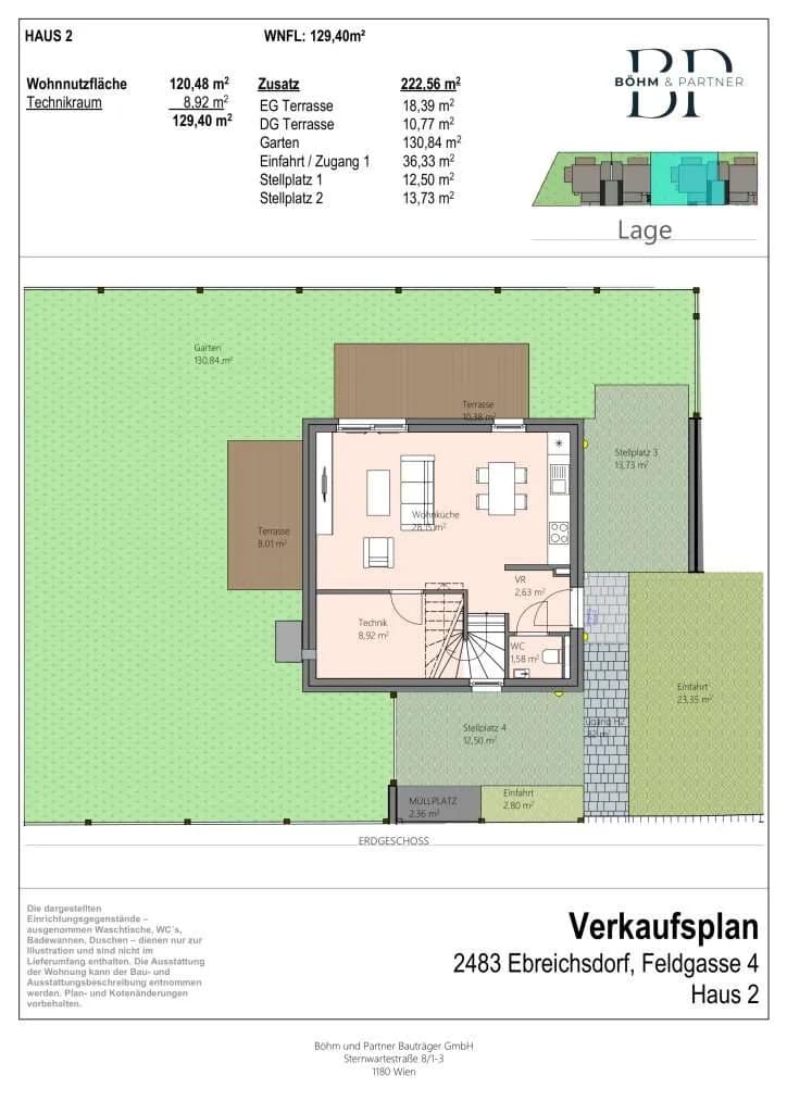 5-Zimmer-Haus kaufen in Baden – 129,4 m², € 520.000 – Bild 5 von 10