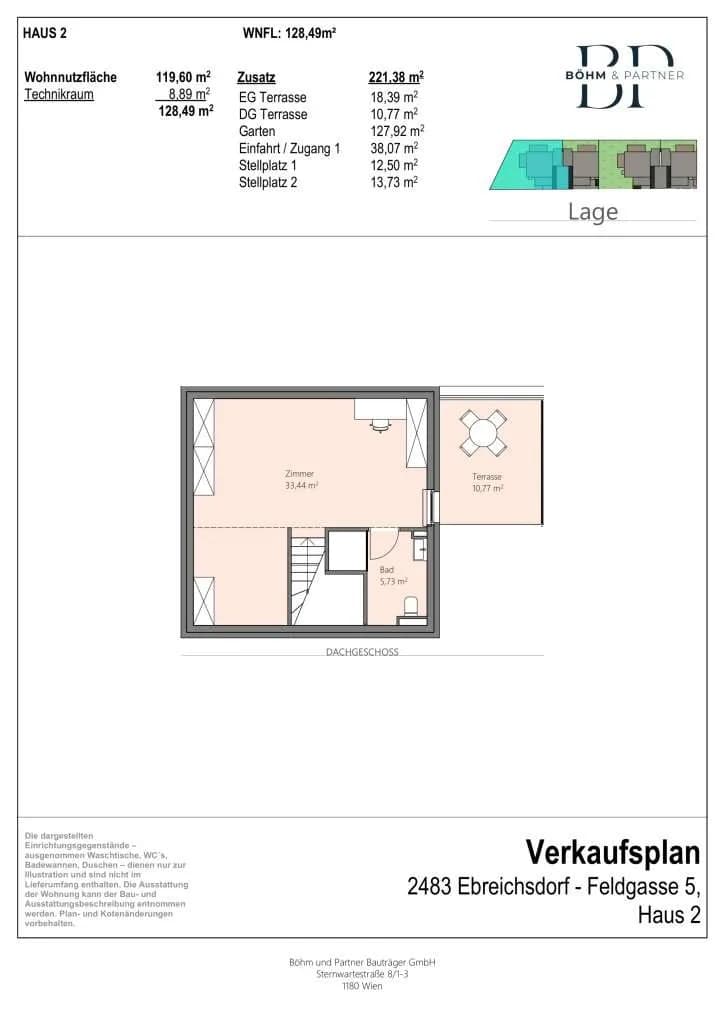 5-Zimmer-Haus kaufen in Baden – 129,4 m², € 520.000 – Bild 9 von 10