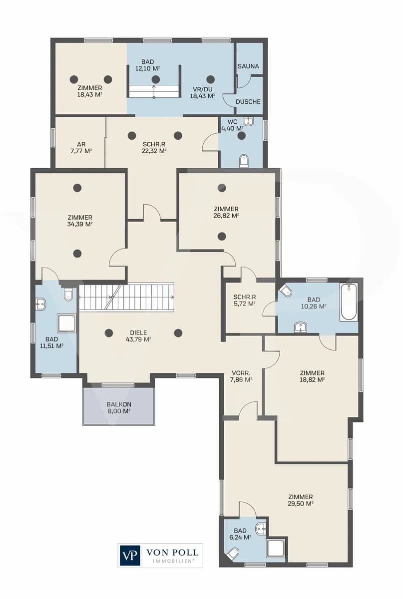 10-Zimmer-Haus kaufen in Baden – 680 m², € 5.800.000 – Bild 13 von 14