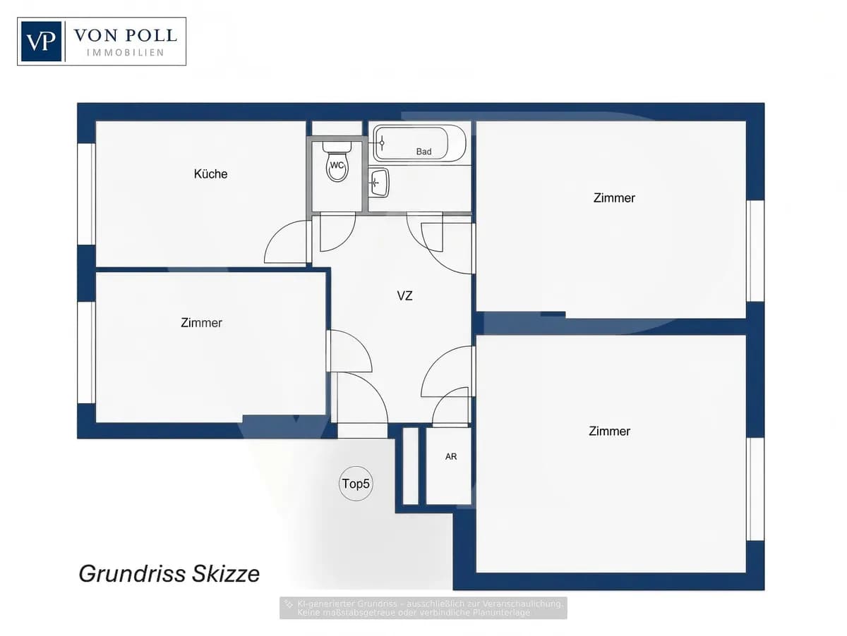3-Zimmer-Wohnung kaufen in Wien – 64 m², € 347.000 – Bild 19 von 19