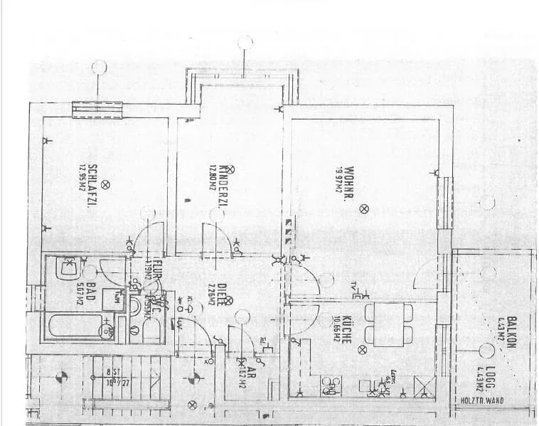 3-Zimmer-Wohnung mieten in Freistadt – 77,3 m², € 756 – Bild 3 von 8