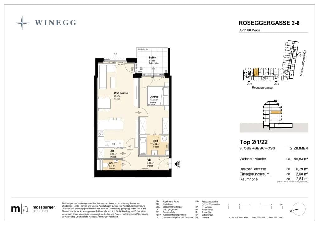 Immobilie kaufen in Wien – 59,84 m², € 364.700 – Bild 10 von 10