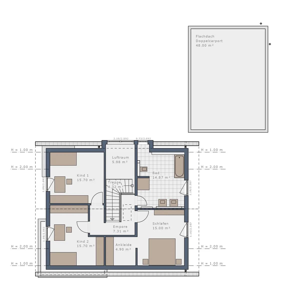 5-Zimmer-Haus kaufen in Wien – 165 m², € 1.384.000 – Bild 6 von 8