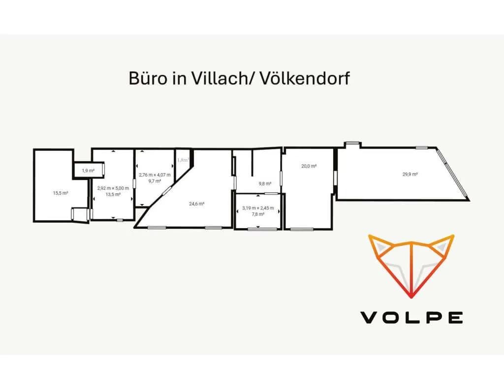 Gewerbeimmobilie mieten in Villach – 135 m², € 1.950 – Bild 21 von 22