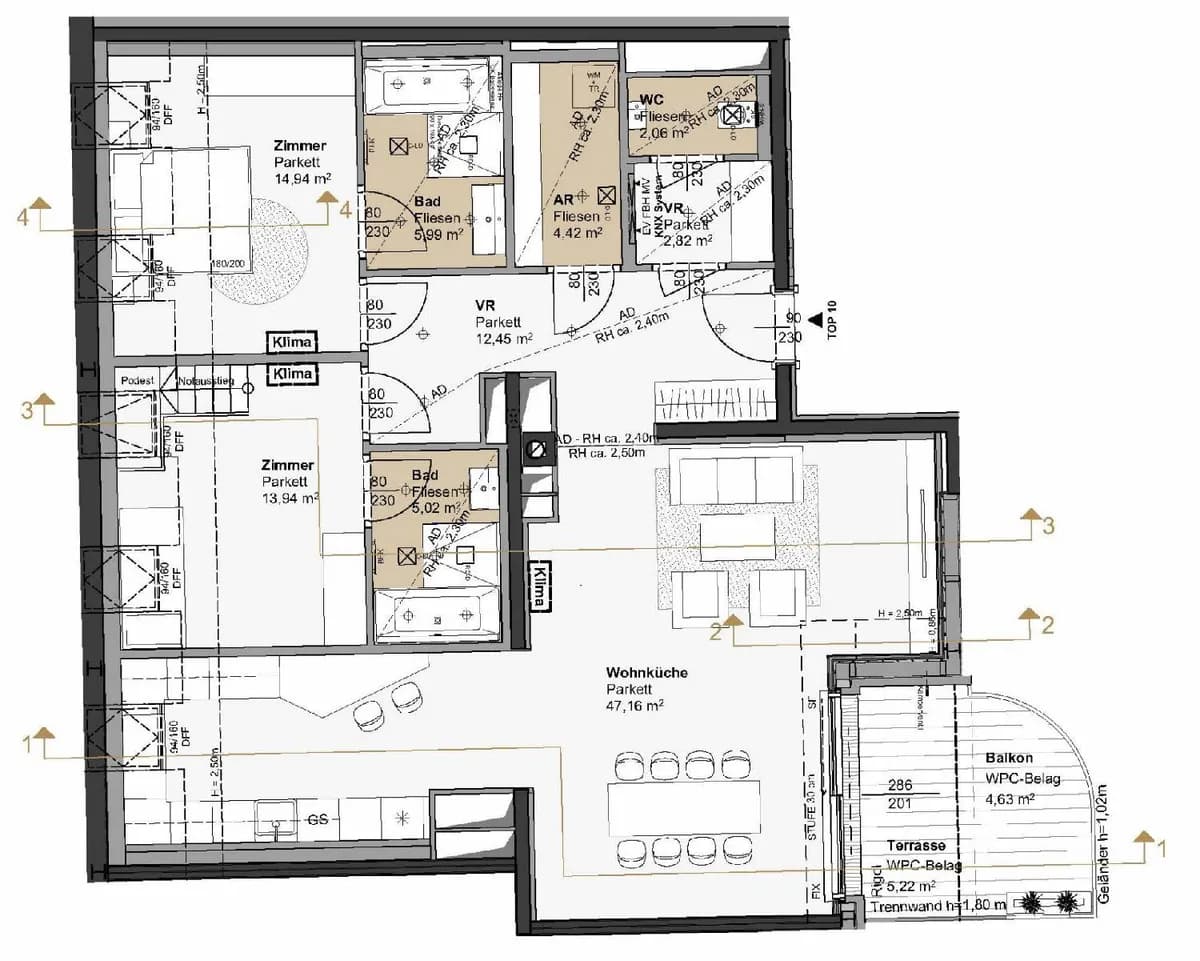 3-Zimmer-Wohnung kaufen in Wien – 109,19 m², € 990.000 – Bild 31 von 31