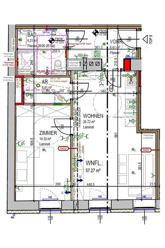 Wohnung mieten in Gmünd – 57,27 m², € 746 – Bild 11 von 11