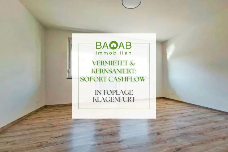 2-Zimmer-Wohnung kaufen in Klagenfurt – 66,63 m², € 199.000