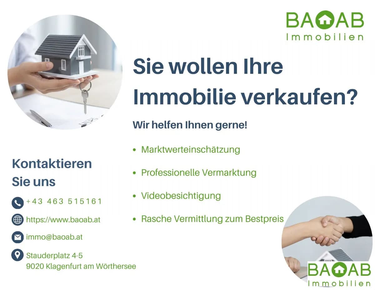 2-Zimmer-Wohnung kaufen in Klagenfurt – 66,63 m², € 199.000 – Bild 2 von 5