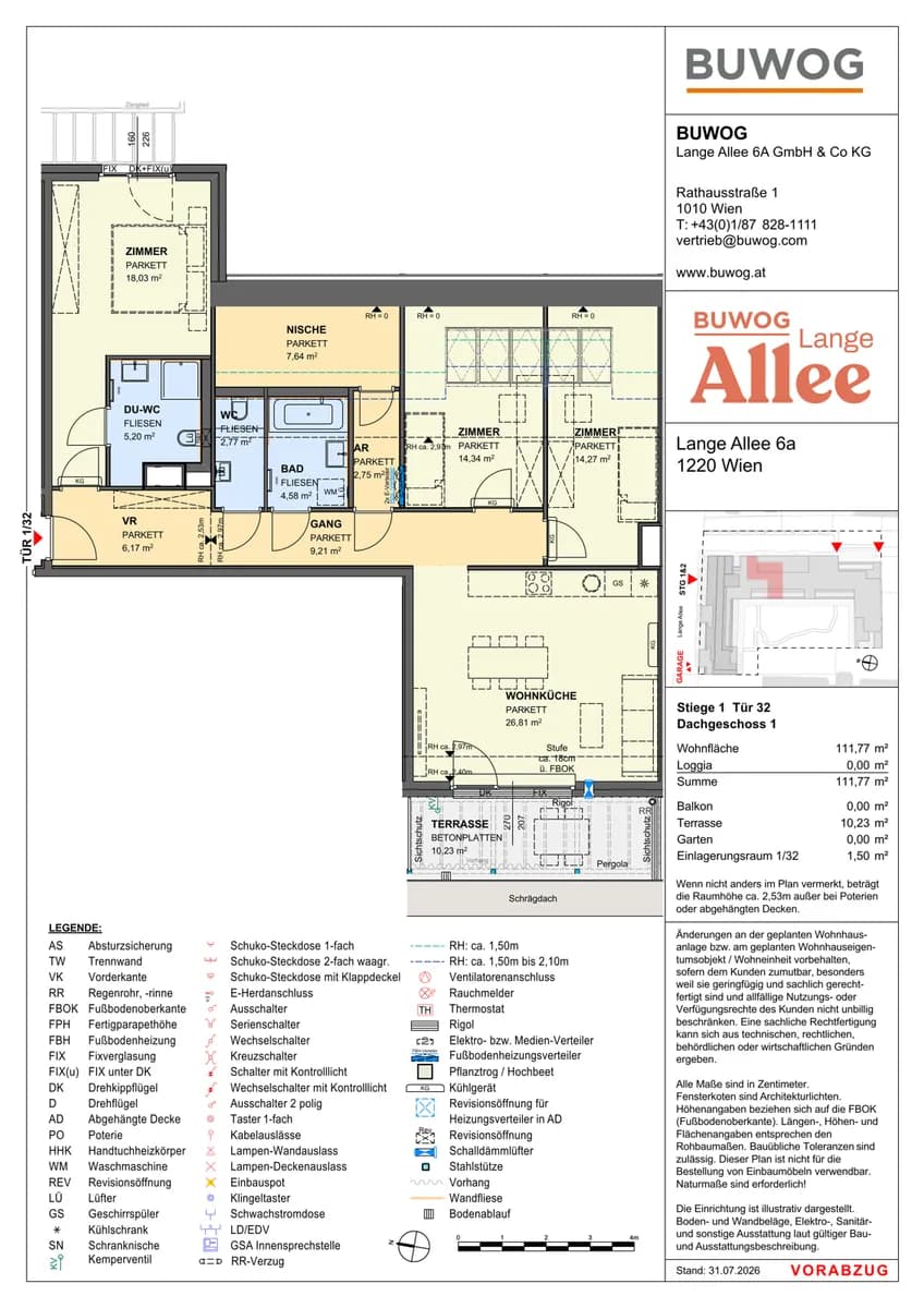 4-Zimmer-Wohnung kaufen in Wien – 115,19 m², € 857.000 – Bild 12 von 12