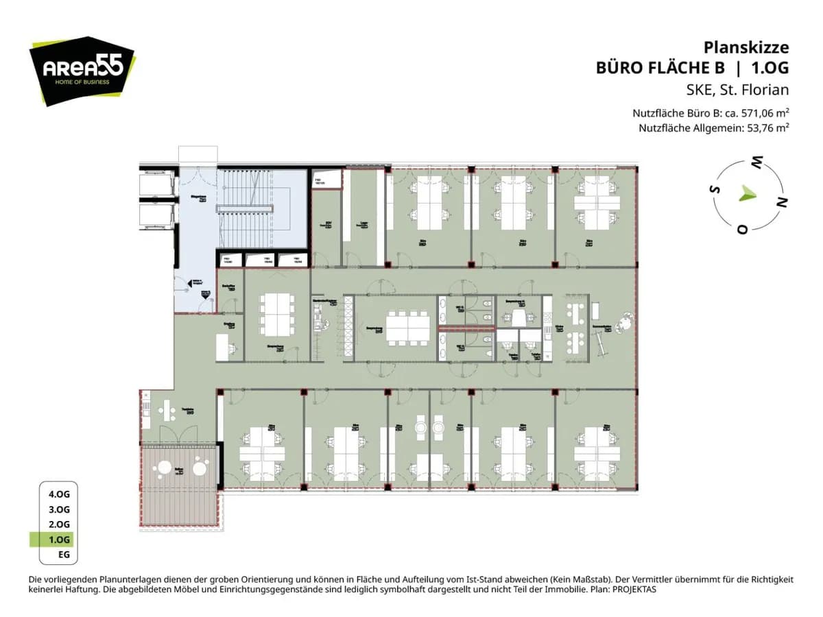 Gewerbeimmobilie mieten in Linz Land – 571 m², € 6.852 – Bild 15 von 17