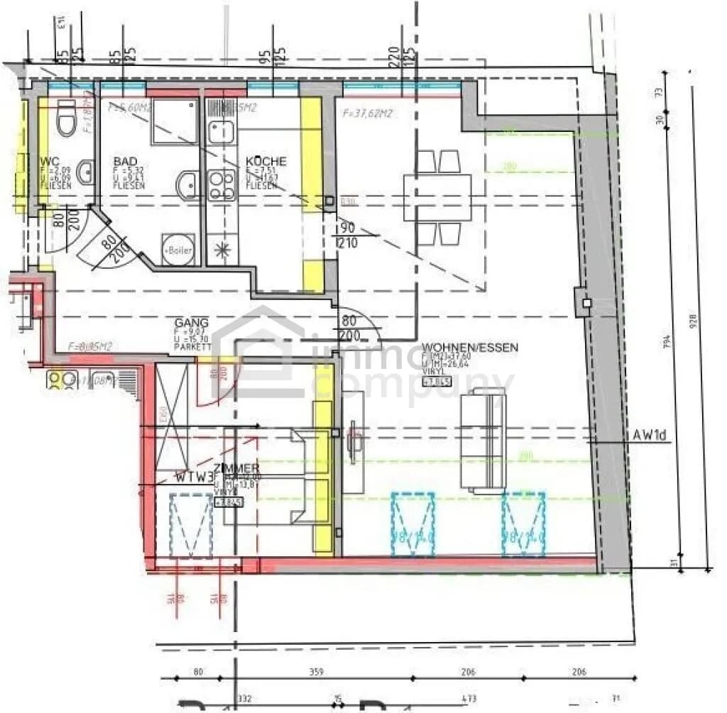 2-Zimmer-Wohnung mieten in Leibnitz – 81,85 m², € 678 – Bild 6 von 7