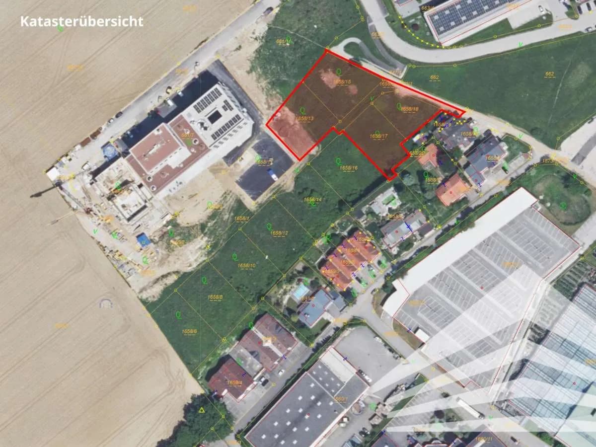 Grundstück mieten in Linz Land – 3 459 m², € 5.604 – Bild 2 von 3