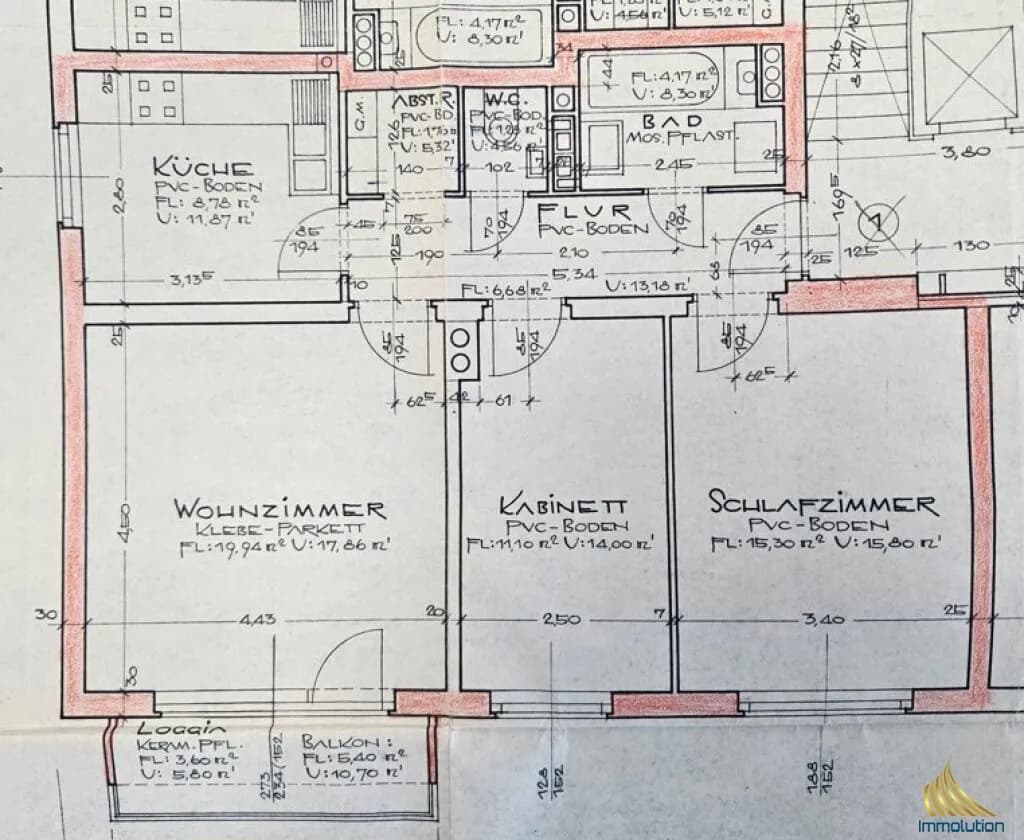 3-Zimmer-Immobilie mieten in Linz – 68,98 m², € 866 – Bild 14 von 14