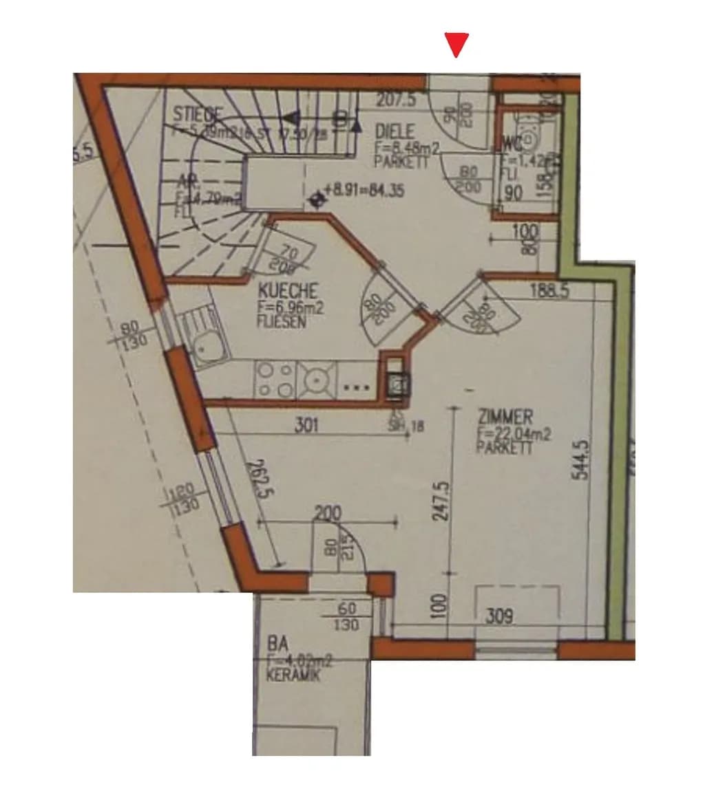 2-Zimmer-Wohnung mieten in Wien – 75 m², € 1.513 – Bild 9 von 10