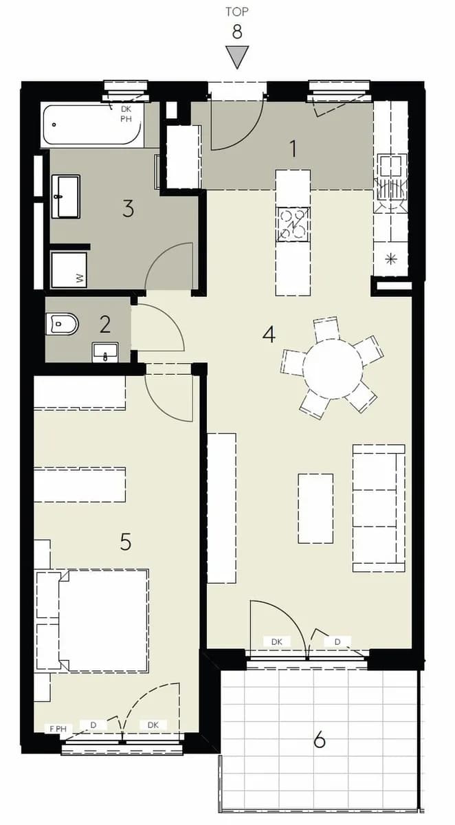 2-Zimmer-Wohnung kaufen in Wien – 63 m², € 299.000 – Bild 12 von 12