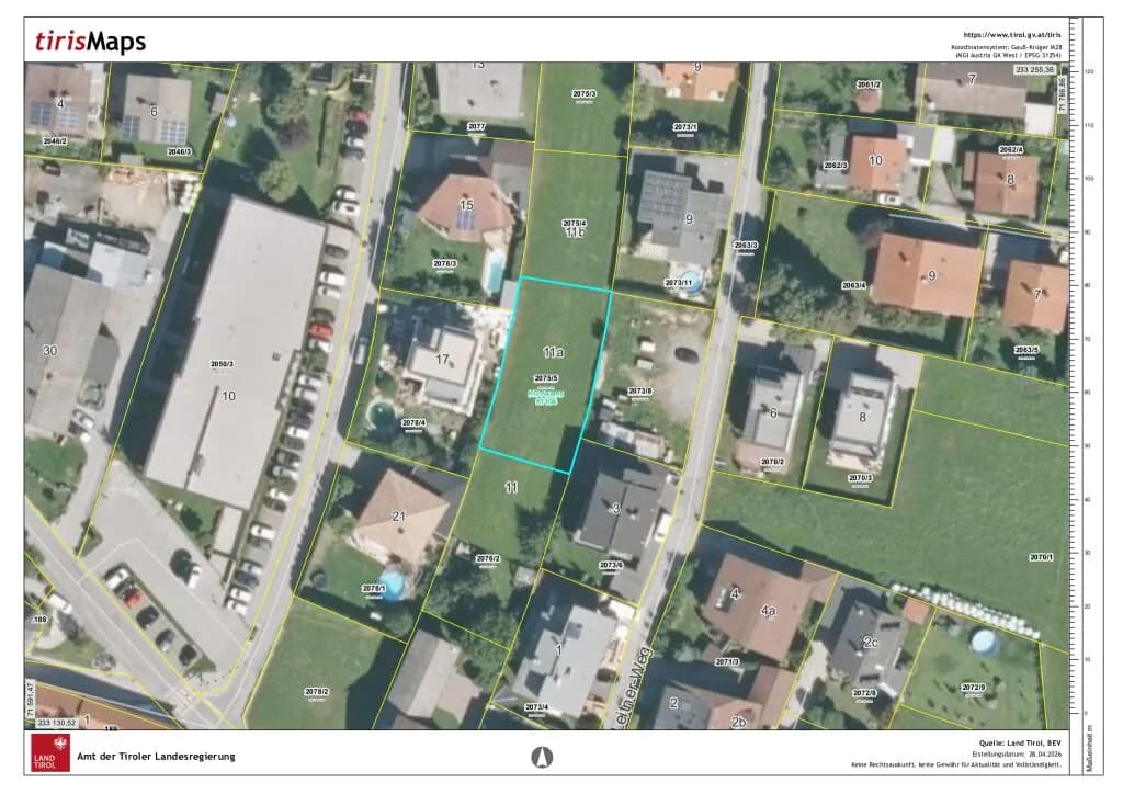 Grundstück kaufen in Innsbruck-Land – 596 m² – Bild 11 von 11