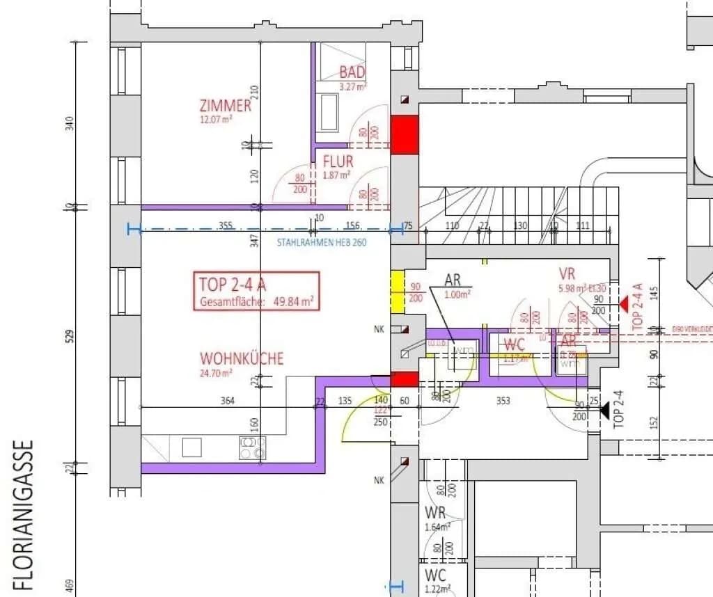 2-Zimmer-Wohnung kaufen in Wien – 49,84 m², € 240.000 – Bild 9 von 10