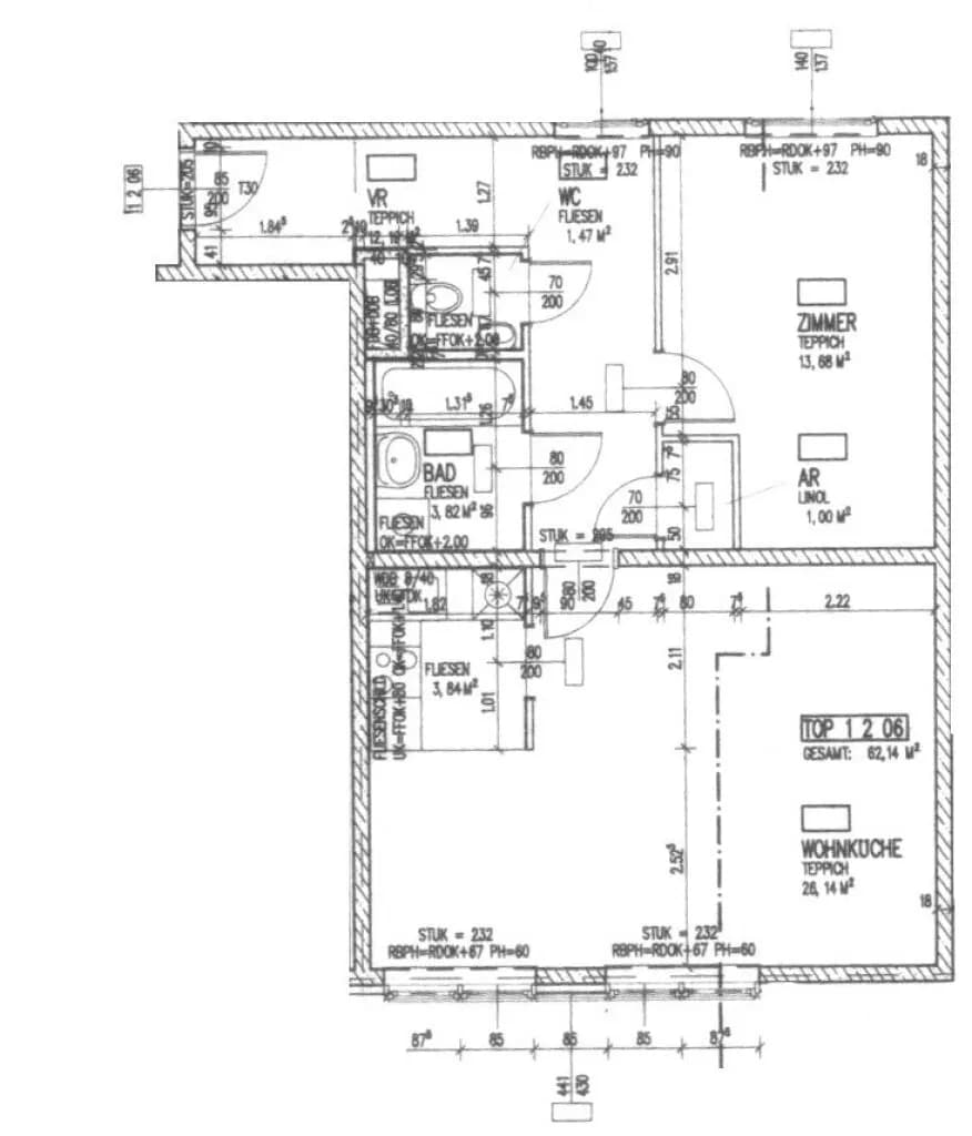 2-Zimmer-Wohnung mieten in Wien – 62,14 m², € 1.045 – Bild 15 von 15