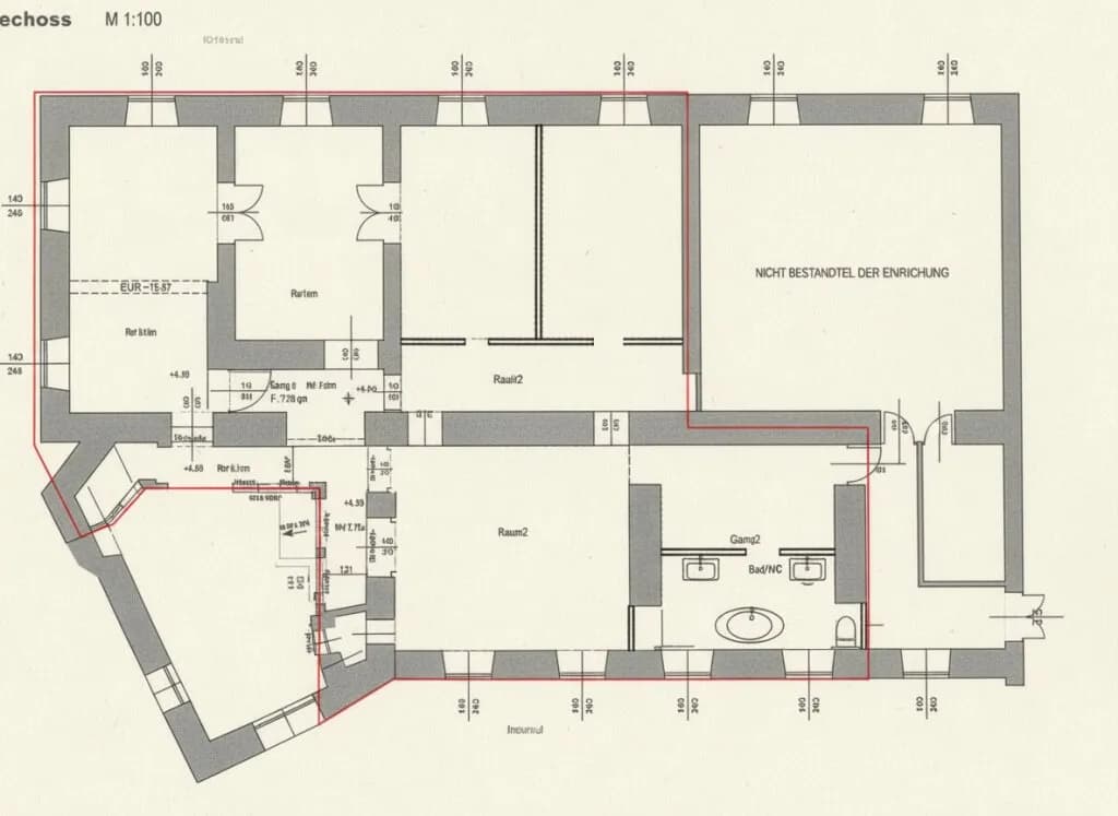 5-Zimmer-Gewerbeimmobilie mieten in Wien – 190 m², € 8.500 – Bild 8 von 8