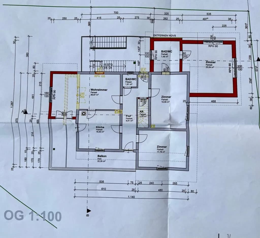 10-Zimmer-Gewerbeimmobilie kaufen in Braunau am Inn – 327,11 m², € 724.900 – Bild 35 von 37