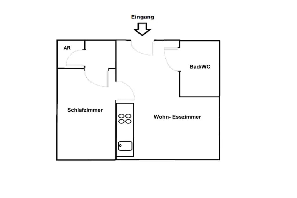 2-Zimmer-Wohnung mieten in Graz – 35 m², € 490 – Bild 22 von 22