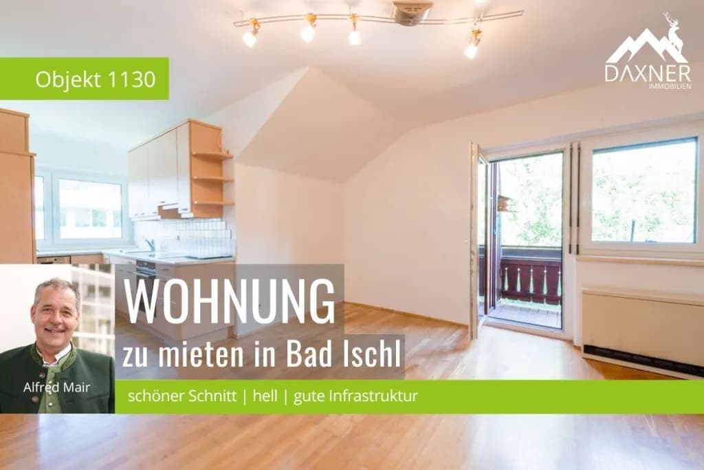 3-Zimmer-Wohnung mieten in Gmunden – 80 m², € 996