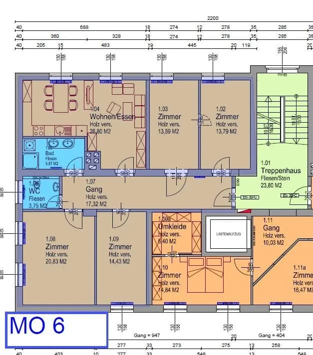 4-Zimmer-Wohnung mieten in Innsbruck-Land – 116,3 m², € 1.812 – Bild 11 von 11