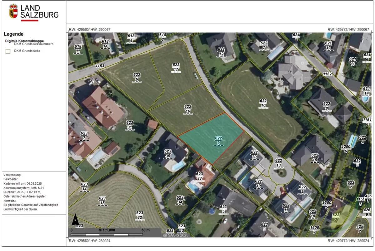 Grundstück kaufen in Salzburg-Umgebung – 665 m², € 1.398.000 – Bild 9 von 9