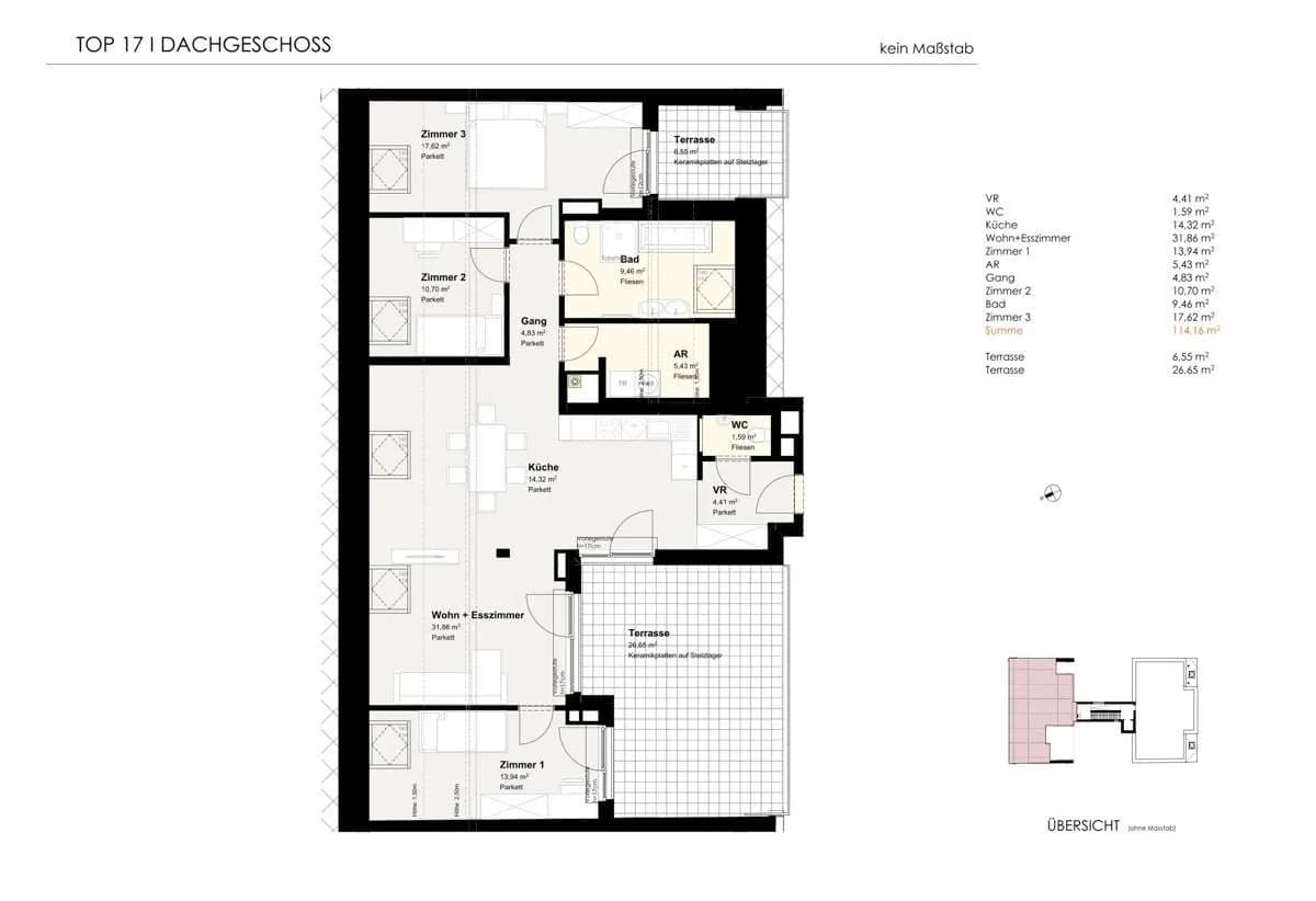 4-Zimmer-Wohnung kaufen in Baden – 114,16 m², € 1.099.000 – Bild 22 von 22