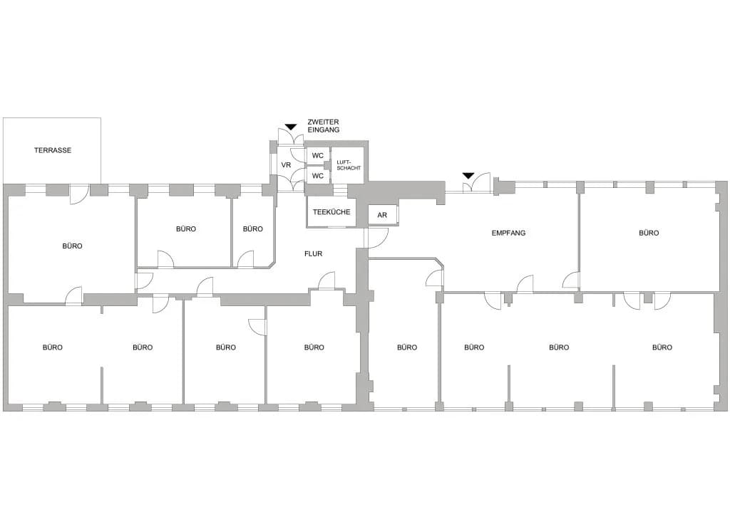 11-Zimmer-Gewerbeimmobilie mieten in Wien – 359 m², € 5.421 – Bild 6 von 6