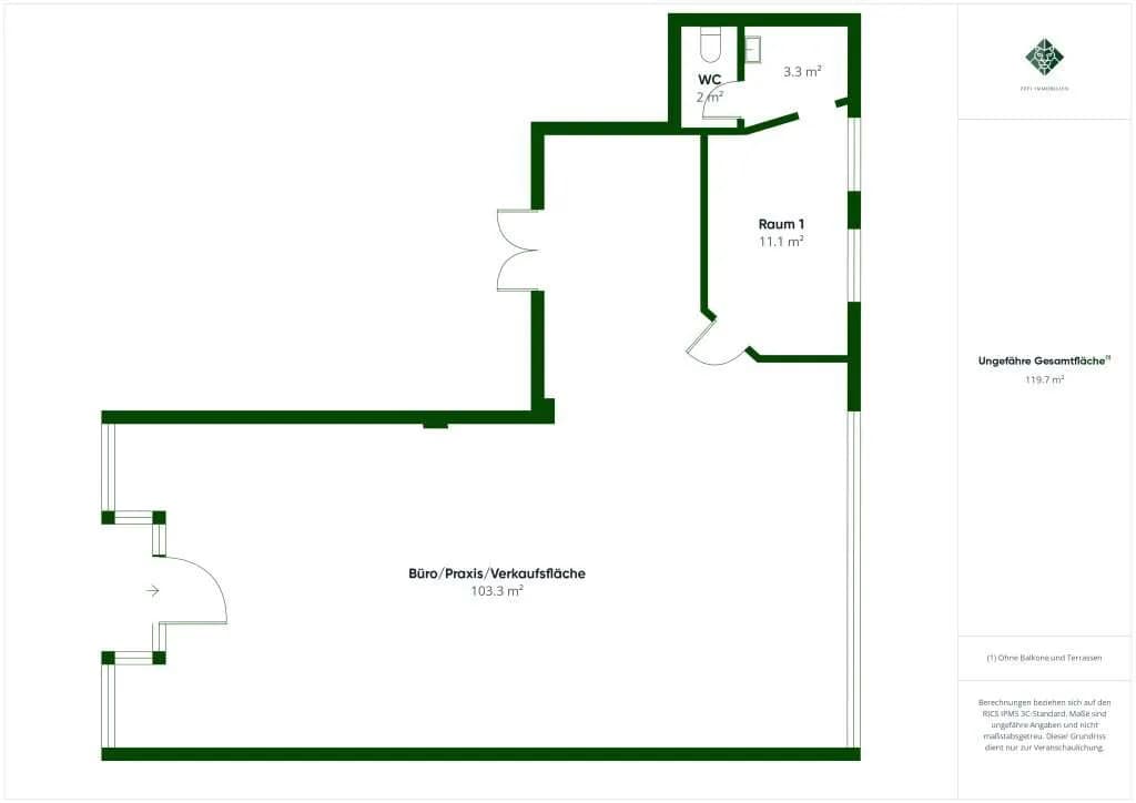 Gewerbeimmobilie mieten in Kufstein – 120 m², € 1.915 – Bild 10 von 10
