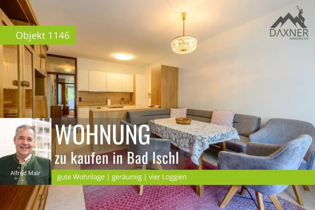 4-Zimmer-Wohnung kaufen in Gmunden – 100,5 m², € 320.000